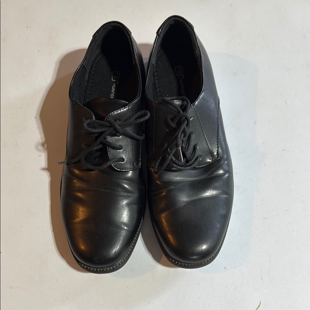 Classic Black Leather Men's Shoes